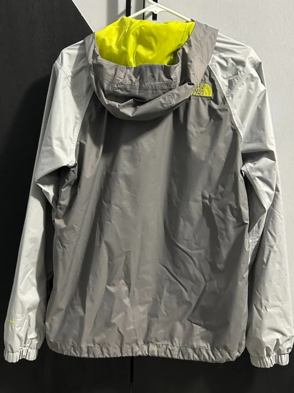 The North Face Color Block Hooded Windbreaker Waterproof Dry-Vent Shell Men's S